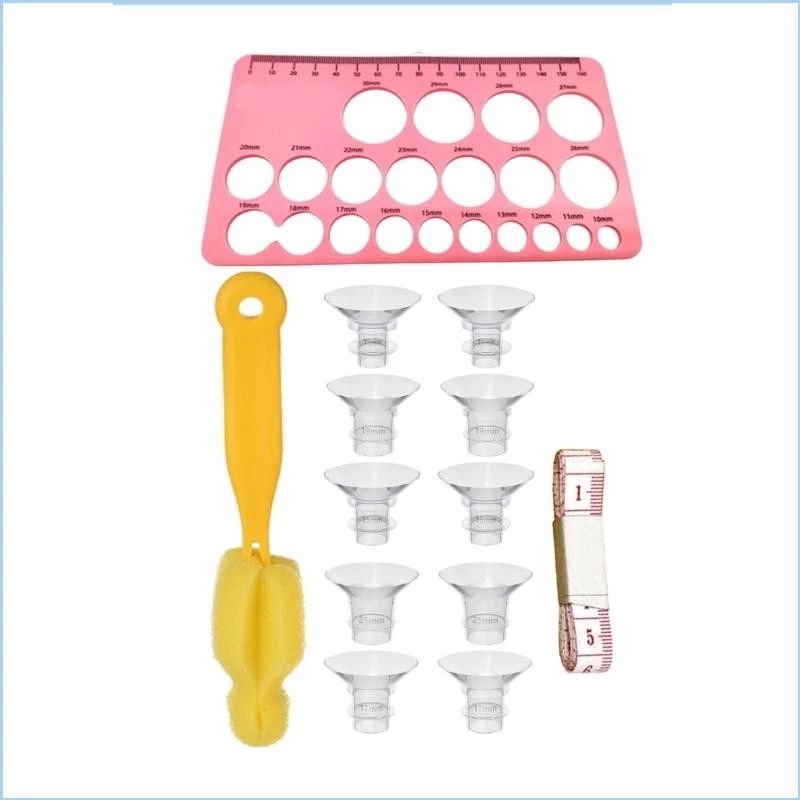 Nipple Cover Pasties - 13-częściowy zestaw do laktatora kołnierzowego z