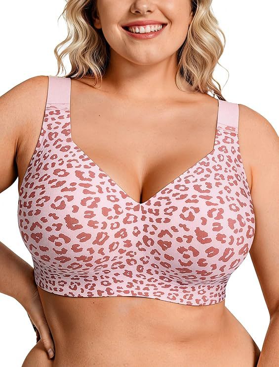 Push Up Bra Padded - Biustonosz bez fiszbinów plus size, żelowy,