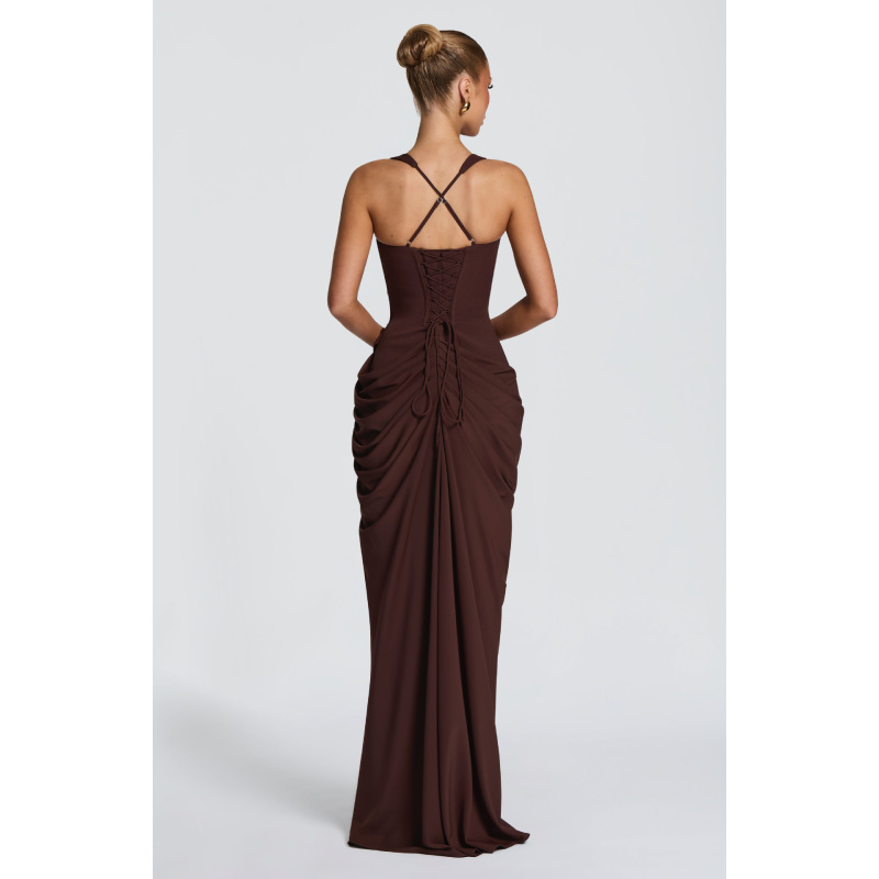Długa sukienka modelująca sylw – Corset Waist Cinch recenzja i cena