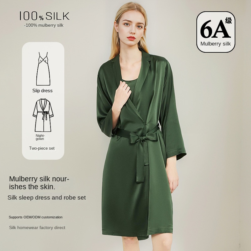 Elegancki damski szlafrok i ko – Robe Silk Women recenzja i cena