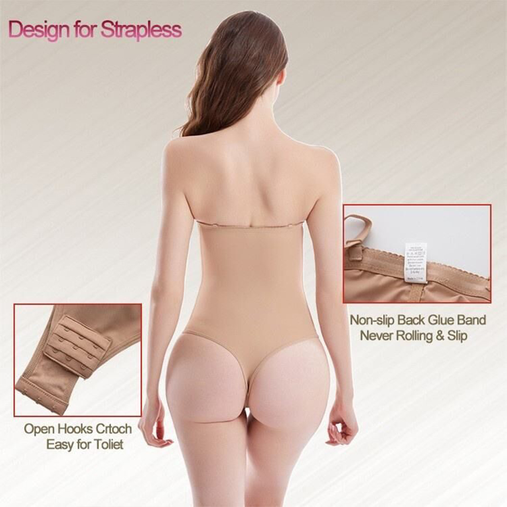 Bez ramiączek niewidoczna kont – Shapewear Bodysuit Firm recenzja i cena
