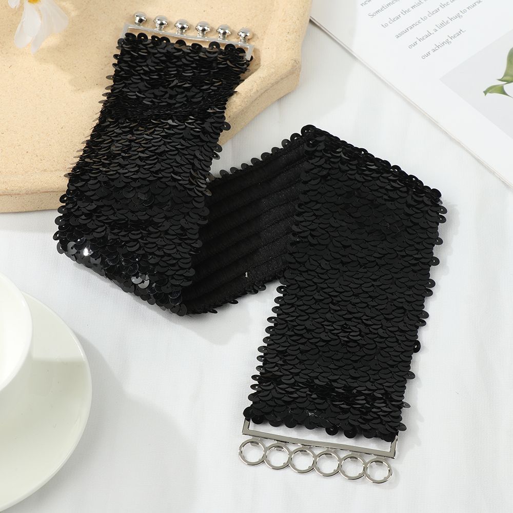 Modny elastyczny pasek z cekin – Corset Waist Cinch recenzja i cena