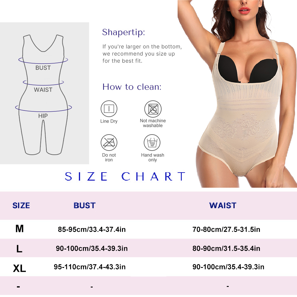 1 SZT. Body modelujące brzuch  – Shapewear Bodysuit Firm recenzja i cena