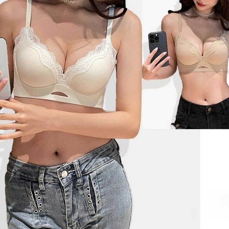 Elegancka, matowa koronkowa br – Bralette Wireless Soft recenzja i cena