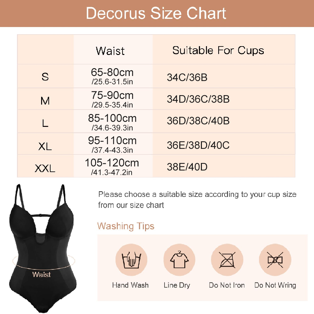 Damskie body modelujące z głęb – Shapewear Bodysuit Firm recenzja i cena