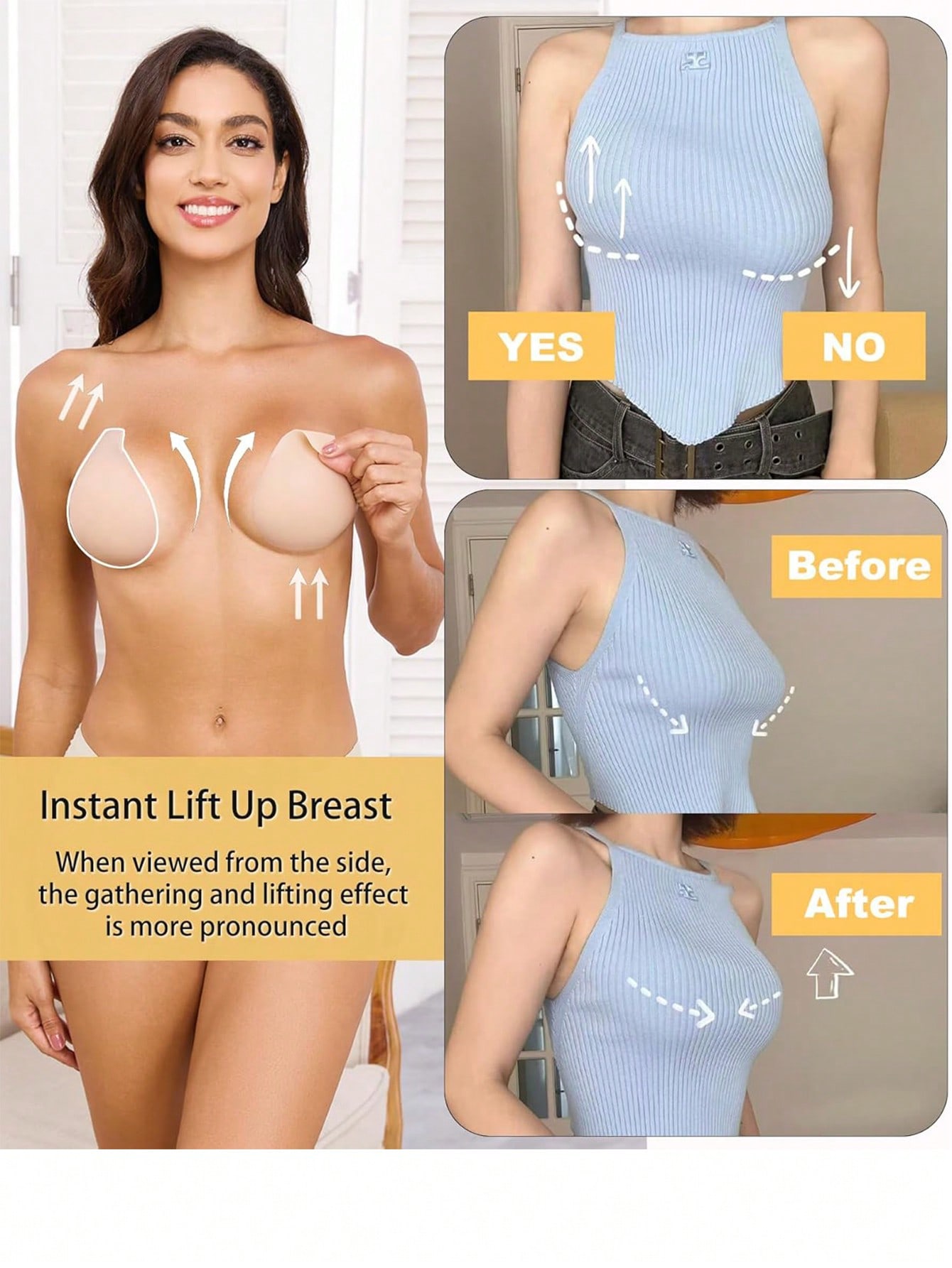 1 para dodatkowych podnoszącyc – Nipple Cover Pasties recenzja i cena