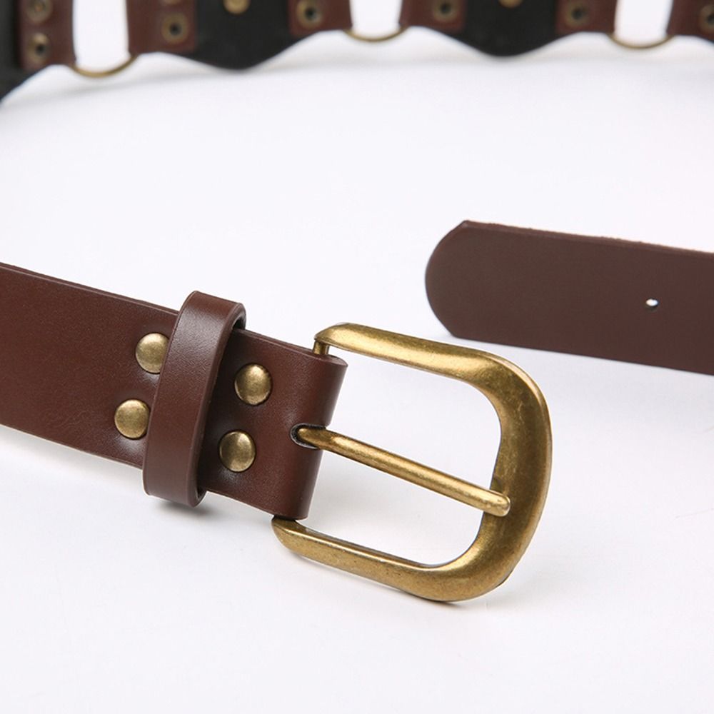 Grommet PU Leather Waist Belt  – Corset Waist Cinch recenzja i cena