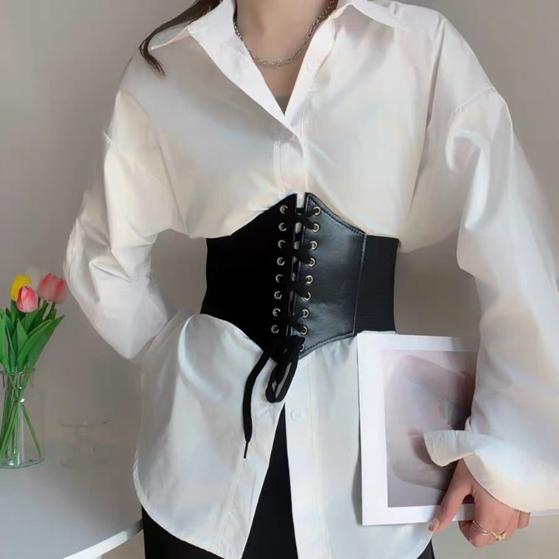Modny gorset z szerokimi paska – Corset Waist Cinch recenzja i cena