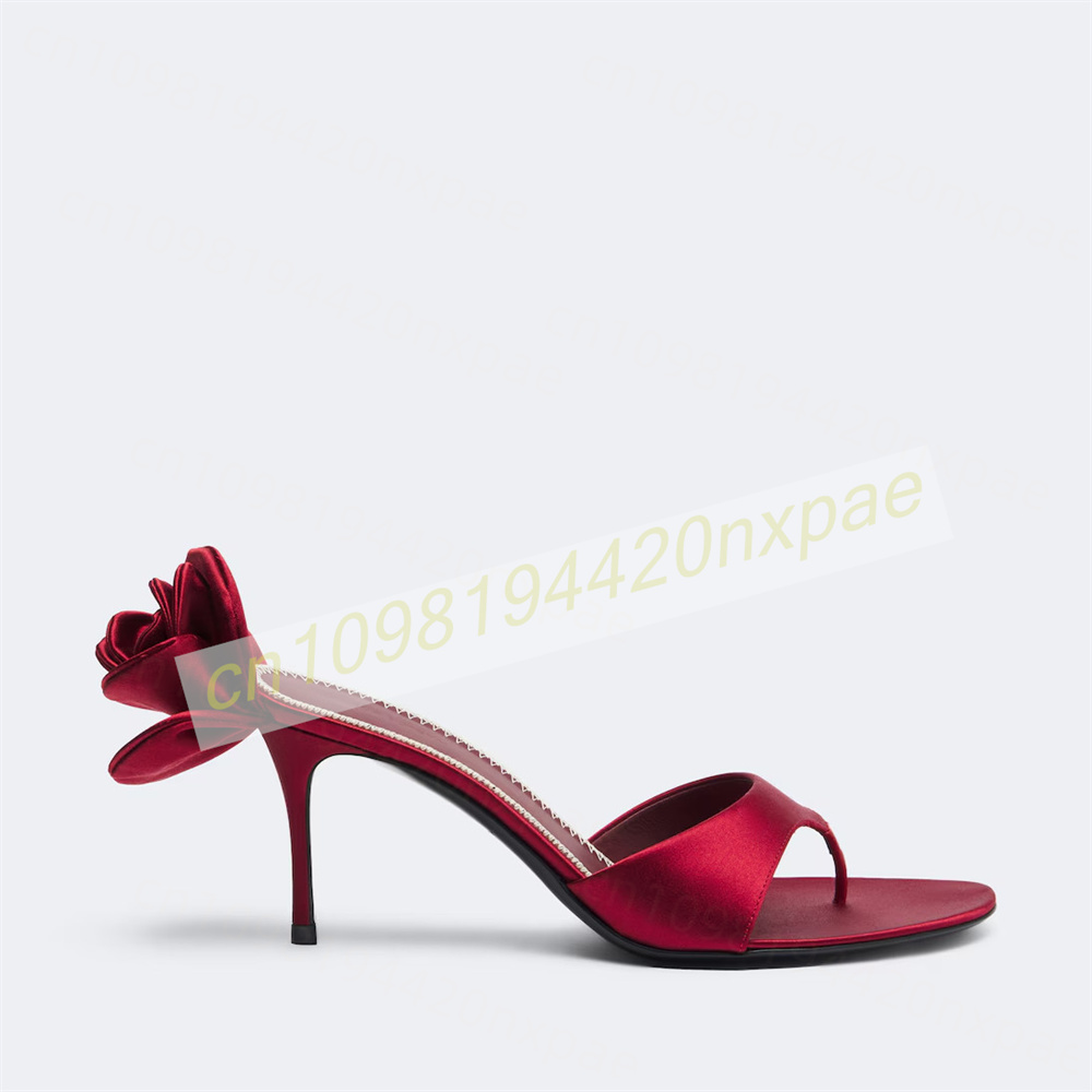 Damskie czerwone satynowe sand – Slip Dress Satin recenzja i cena