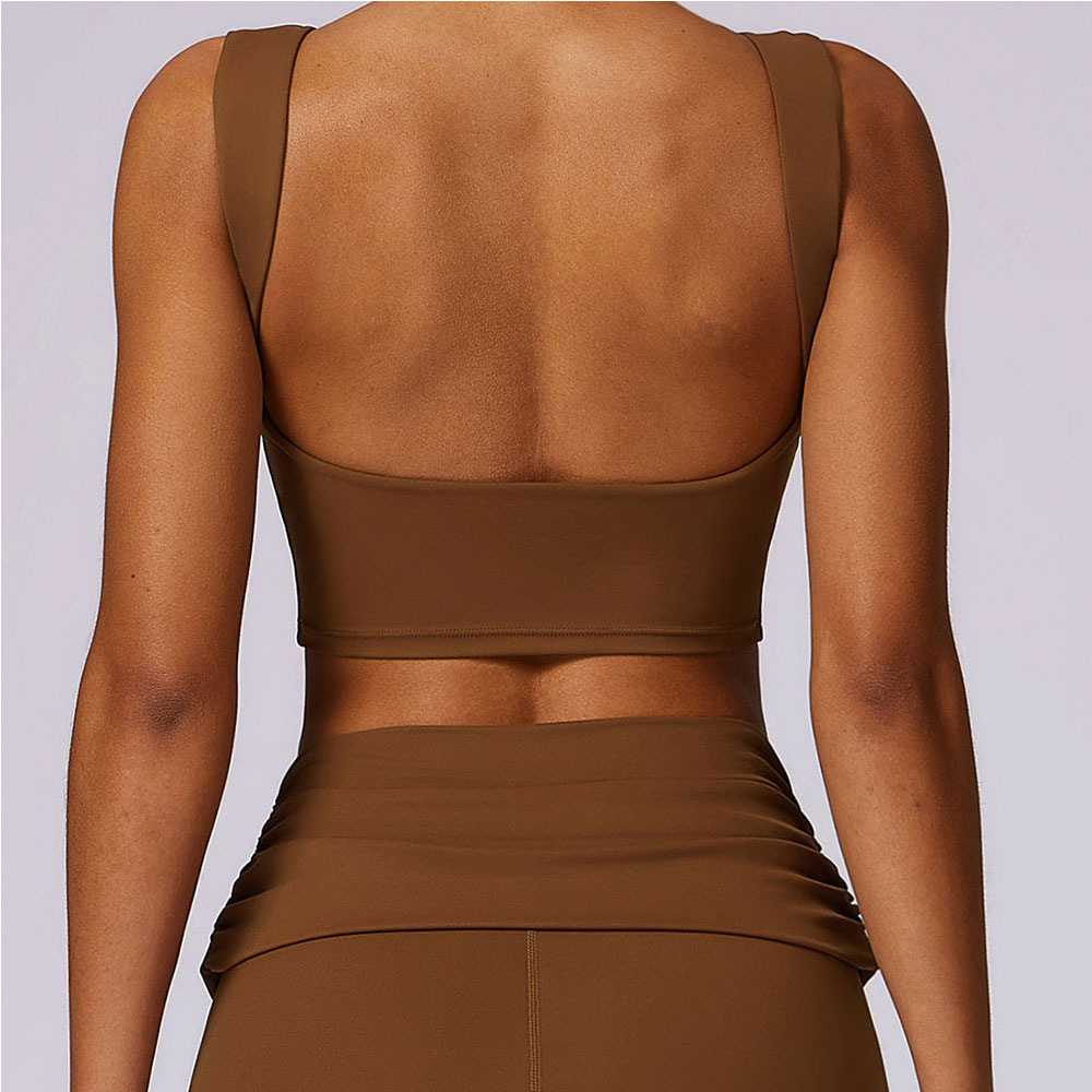 Kamizelka Top do jogi biustono – Sports Bra High Impact recenzja i cena