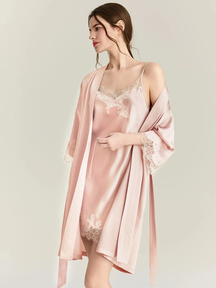 Zestaw szlafroków z jedwabiu m – Robe Silk Women recenzja i cena