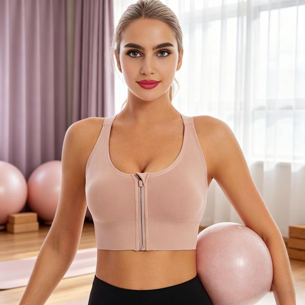 Biustonosz sportowy z zamkiem  – Sports Bra High Impact recenzja i cena