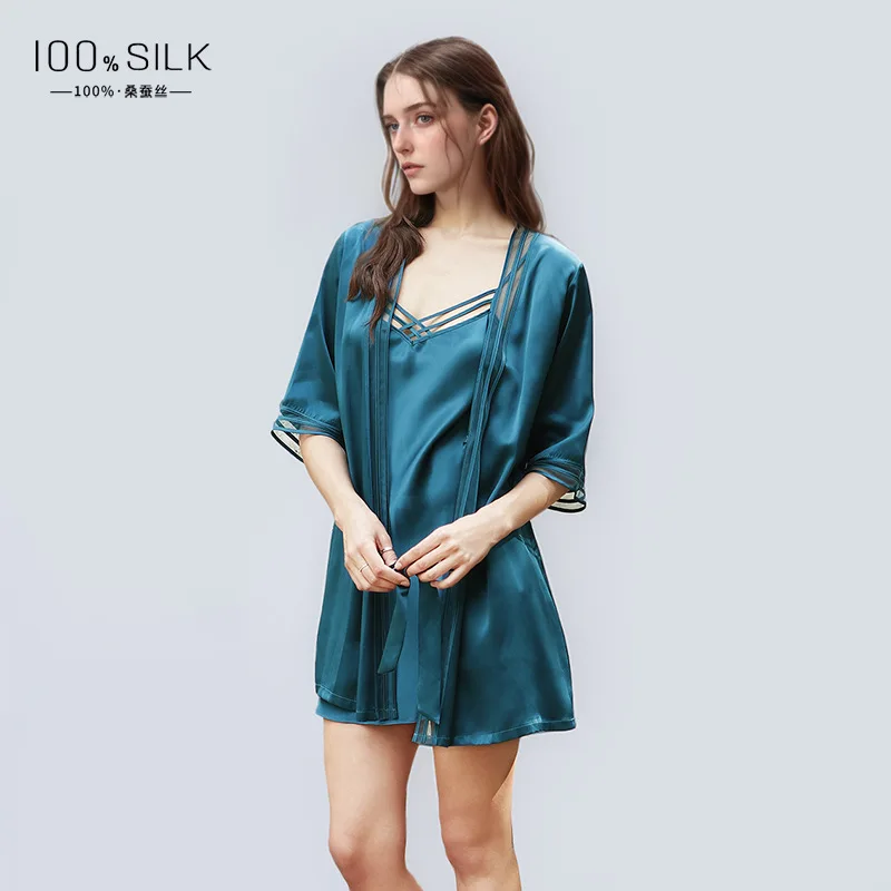19MM 100% Jedwabna Szata Kimon – Robe Silk Women recenzja i cena