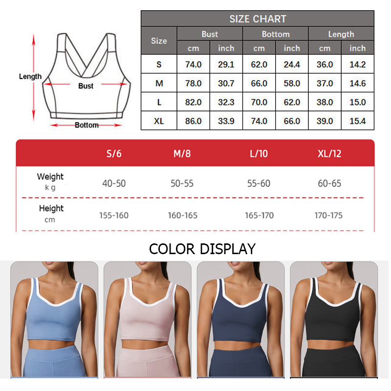 Biustonosz sportowy do jogi o  – Sports Bra High Impact recenzja i cena
