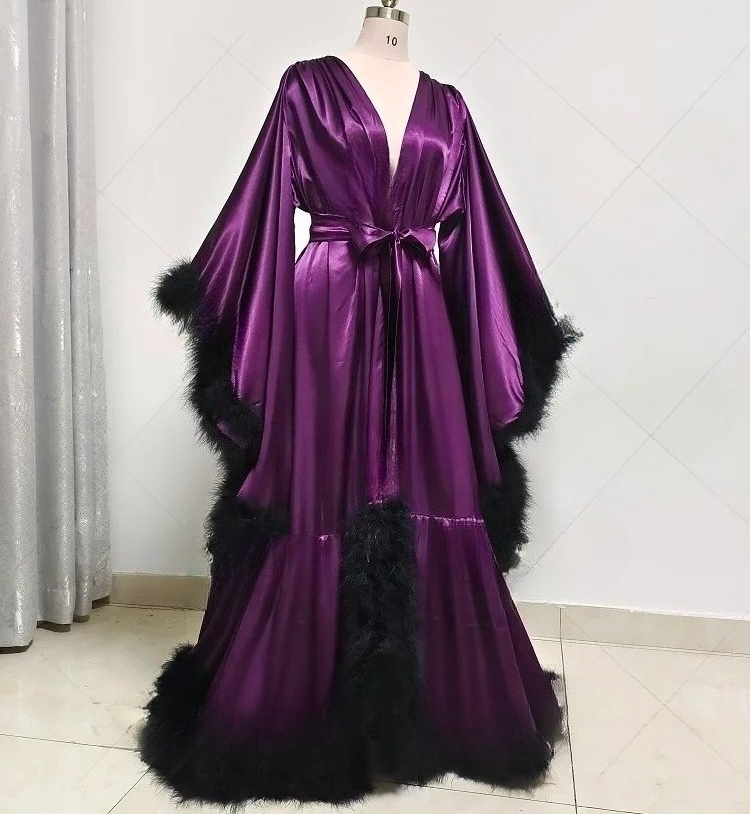 Szlafrok damski na zamówienie  – Robe Silk Women recenzja i cena