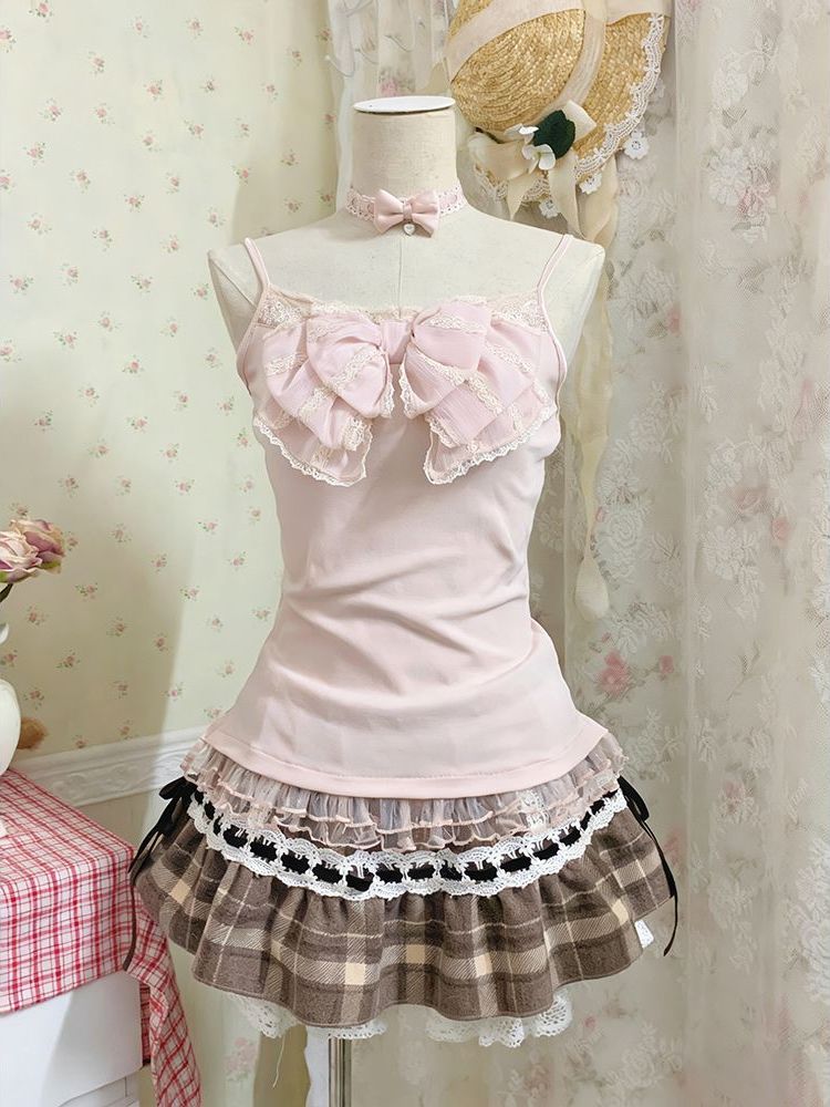 Japoński Słodki Trzyczęściowy  – Cami Top Lace recenzja i cena